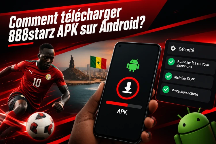Comment télécharger 888starz APK sur Android?